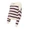 ONLY MATERNITY zwangerschaps trui gebreid ecru/bruin