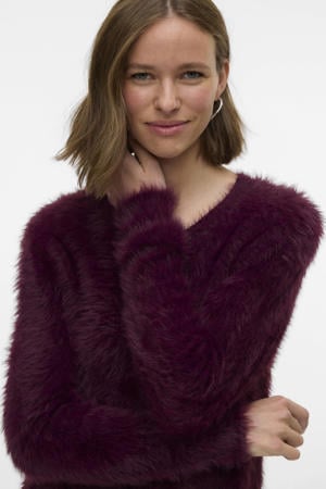 cardigan donkerrood