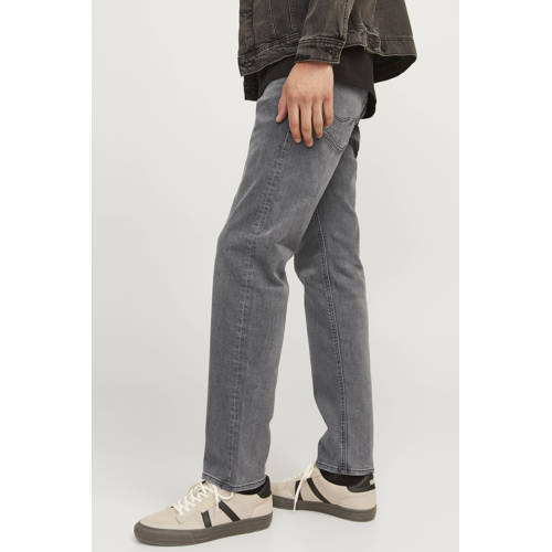 JACK & JONES JEANS INTELLIGENCE JJIMIKE JJORIGINAL tapered jeans black denim afbeelding