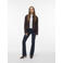 VERO MODA suede jasje donkerbruin