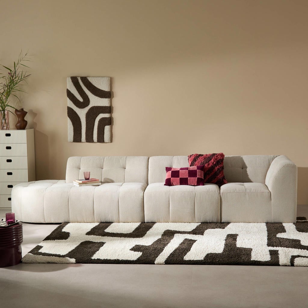 NOUS Living 3-zitsbank Aura - beige