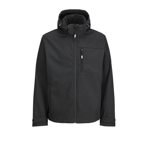 JACK & JONES softshell jas zwart afbeelding