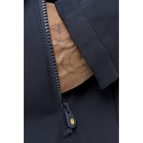 JACK & JONES softshell jas donkerblauw afbeelding