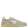 HUB Vancouver suède sneakers lichtgroen