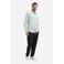 No Excess regular casual overhemd groen