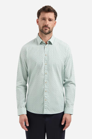regular casual overhemd groen