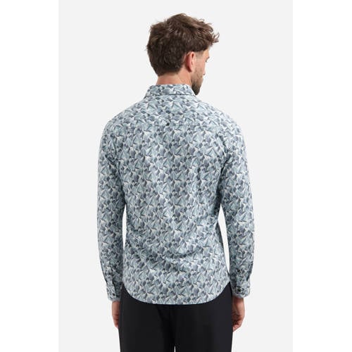 No Excess Regular casual overhemd blauw afbeelding