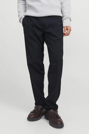 relaxed casual broek donkerblauw