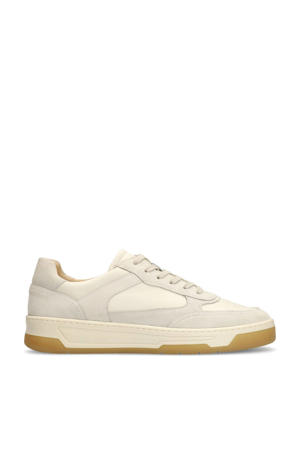 leren sneakers ecru
