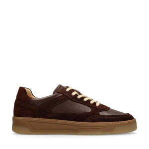 leren sneakers bordeaux