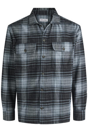 overshirt grijsblauw