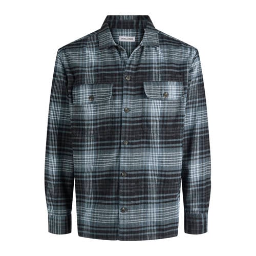 JACK & JONES ESSENTIALS overshirt grijsblauw afbeelding