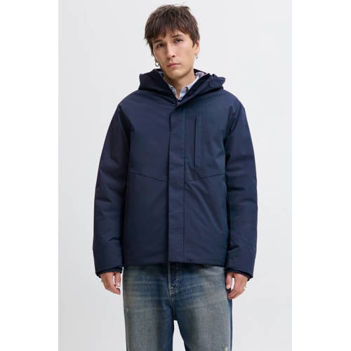 JACK & JONES ESSENTIALS softshell jas donkerblauw afbeelding
