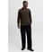JACK & JONES ESSENTIALS regular casual overhemd donkerbruin