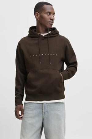 hoodie donkerbruin
