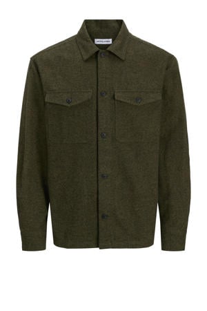 overshirt donkergroen
