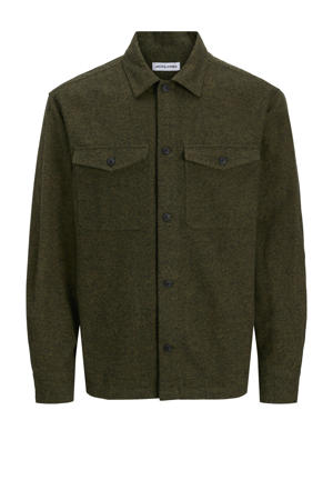 overshirt donkergroen