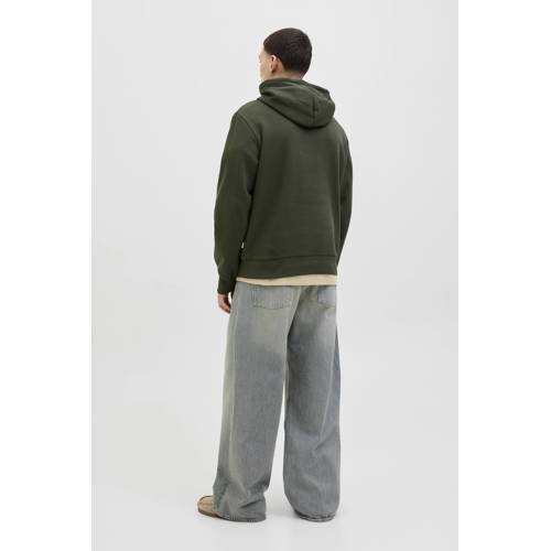 JACK & JONES ESSENTIALS hoodie donkergroen afbeelding