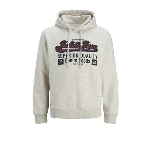 JACK & JONES ESSENTIALS hoodie lichtgrijs afbeelding