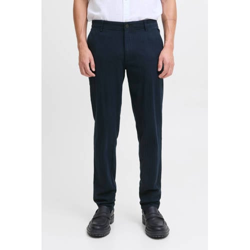 JACK & JONES PANTS STUDIO JPSTMARCO slim chino donkerblauw afbeelding