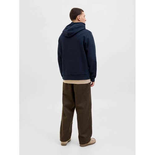 JACK & JONES ESSENTIALS hoodie donkerblauw afbeelding