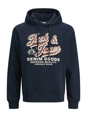 Hoodie geplas Jack & Jones La Redoute