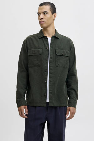 overshirt donkergroen