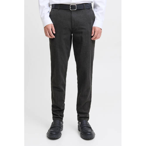 JACK & JONES PANTS STUDIO JPSTMARCO slim chino antraciet afbeelding