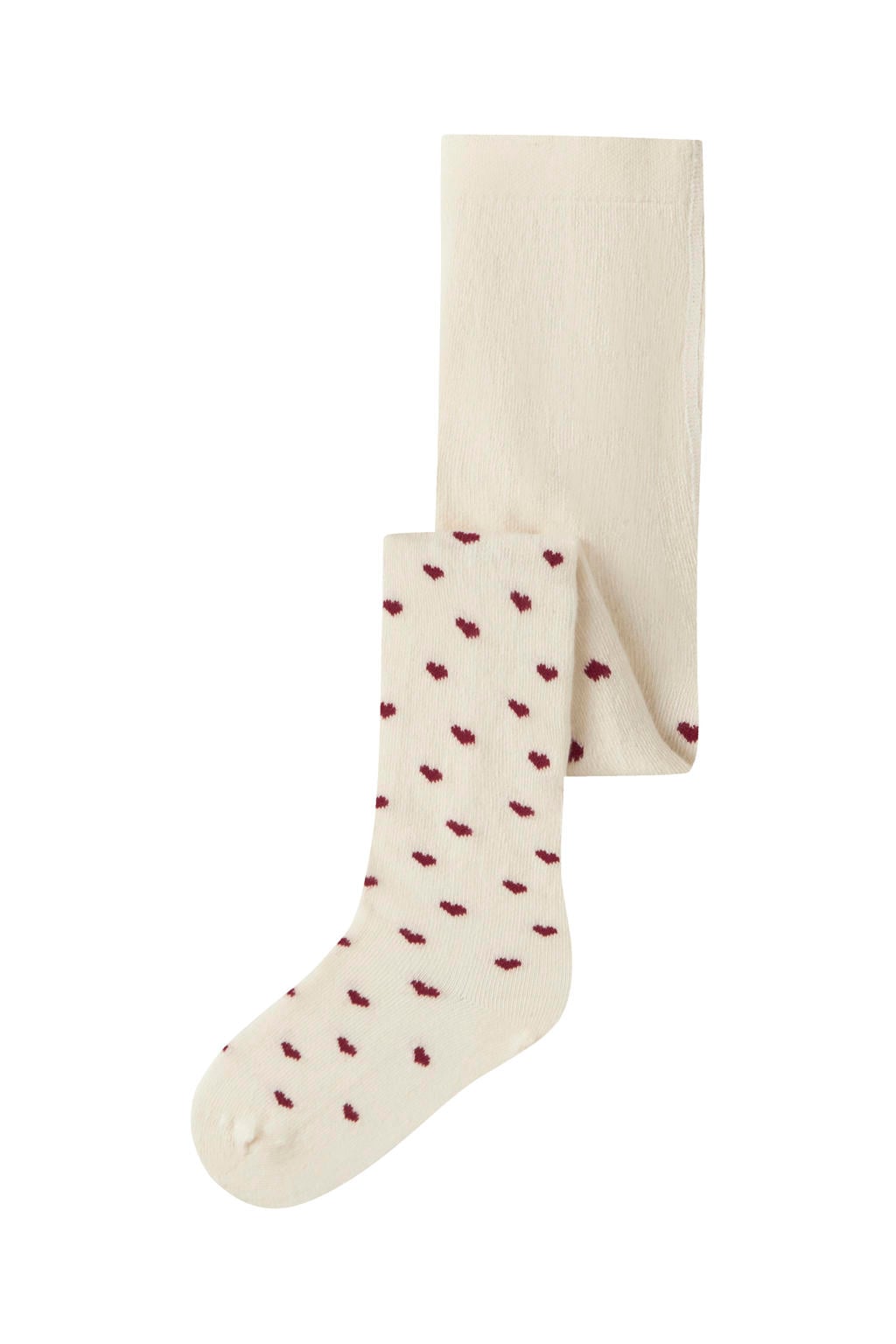 LIL' ATELIER MINI maillot ecru/rood