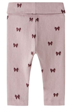 regular casual broek lila