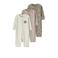 NAME IT BABY baby pyjama - kaki/beige/oudroze (set van 3)