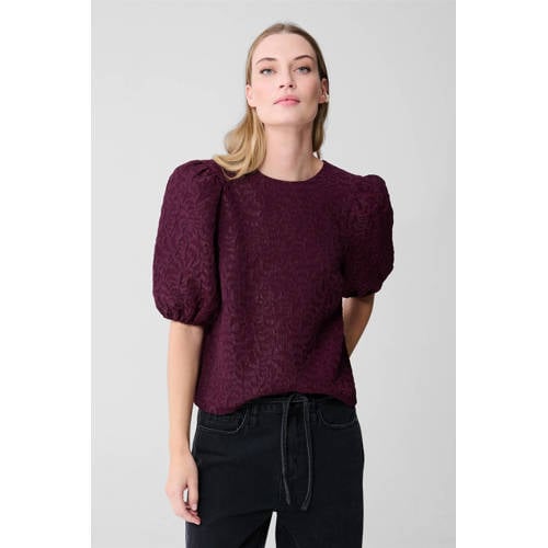 Shoeby top donkerrood afbeelding