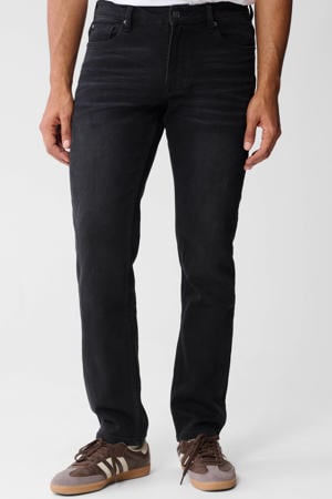 straight leg jeans L32 donkergrijs