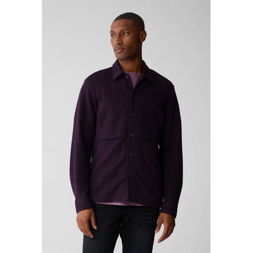 Shoeby overshirt met textuur rood afbeelding
