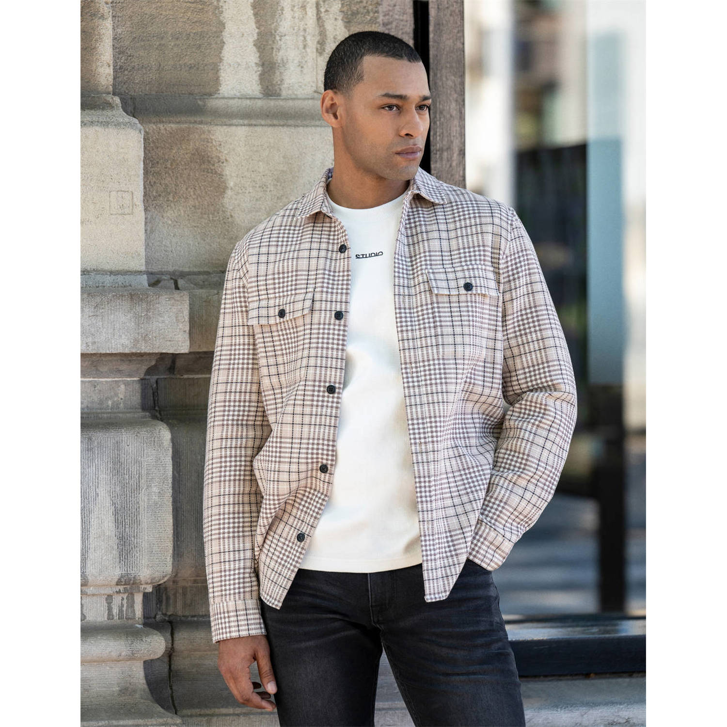 Shoeby overshirt ecru