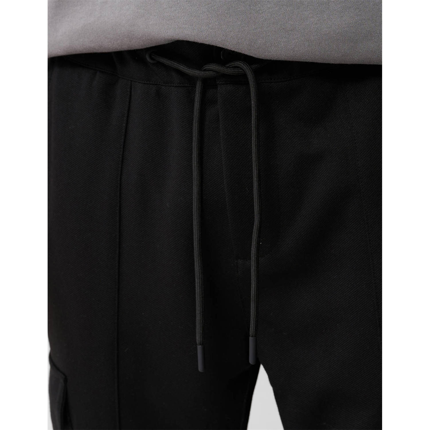 Shoeby regular casual broek zwart