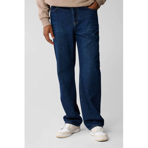 Shoeby loose fit jeans donkerblauw afbeelding