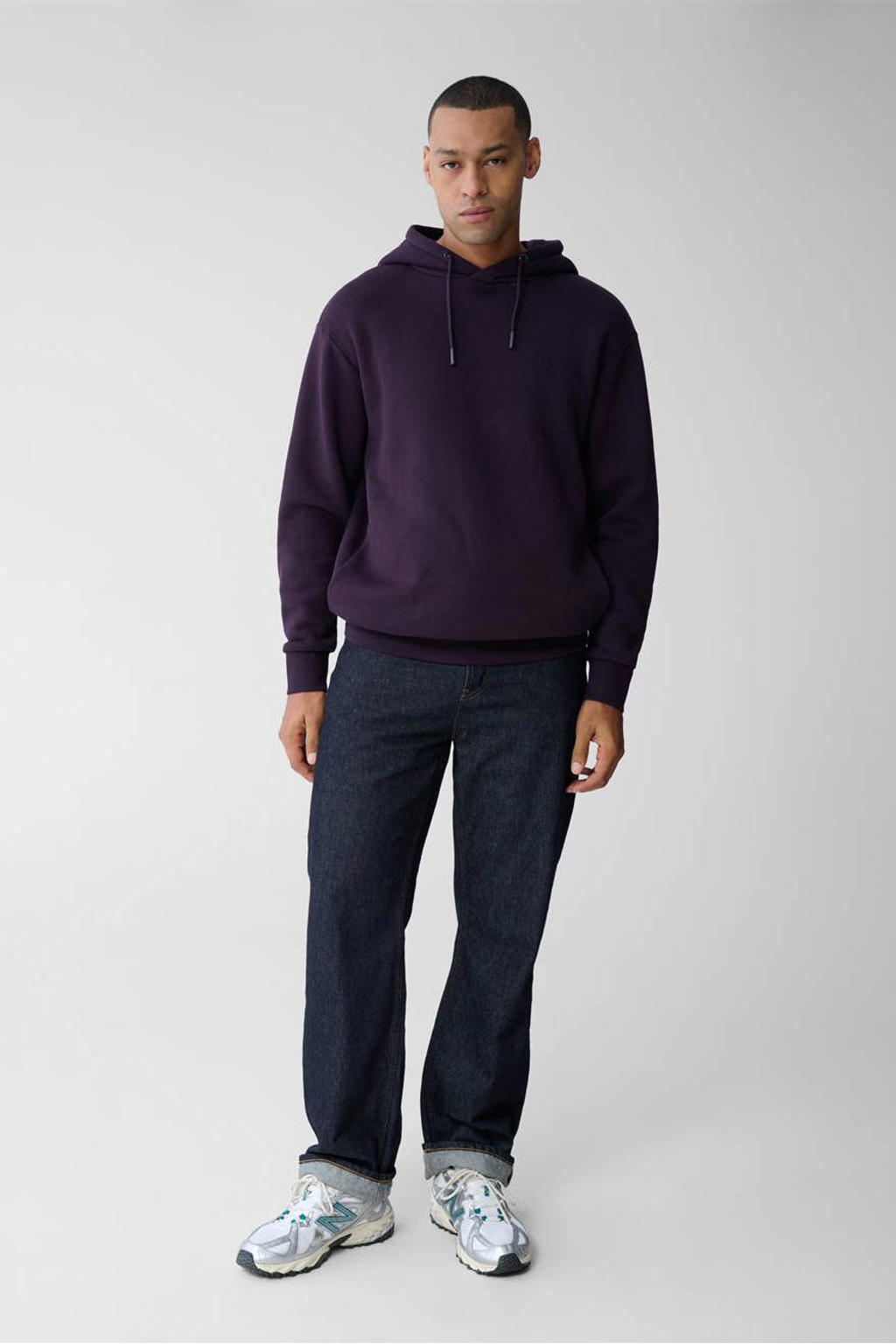 Shoeby relaxed straight leg L32 jeans donkerblauw