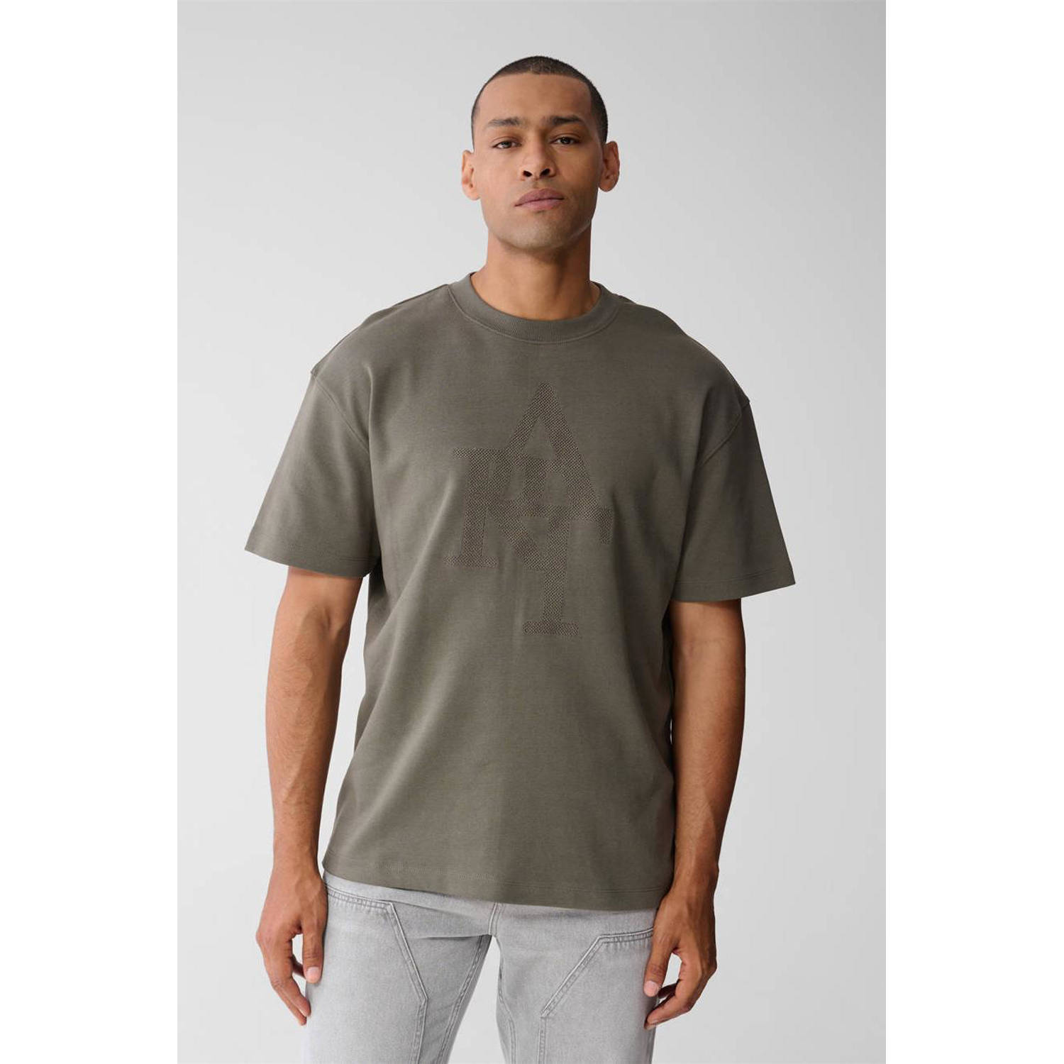 Shoeby regular T-shirt groen