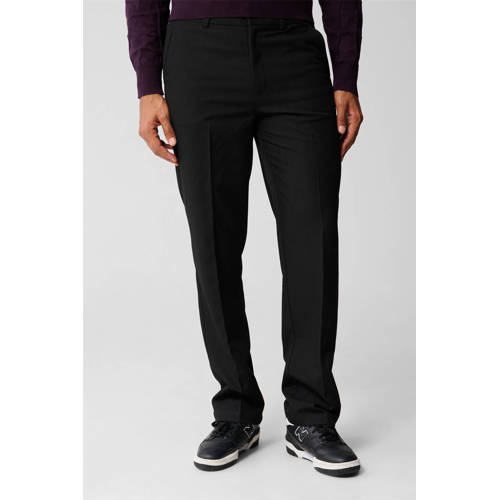 Shoeby regular pantalon zwart afbeelding