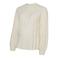 VERO MODA MATERNITY zwangerschaps trui ecru gebreid