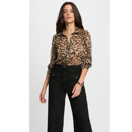 Morgan blouse beige afbeelding
