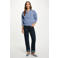 Morgan straight leg jeans dark blue denim
