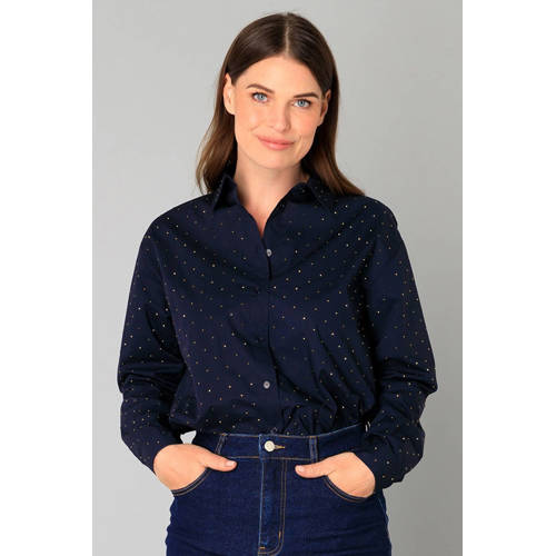Yest blouse donkerblauw afbeelding