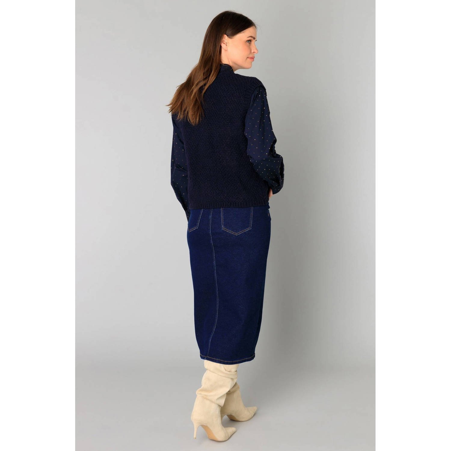 Yest gilet donkerblauw