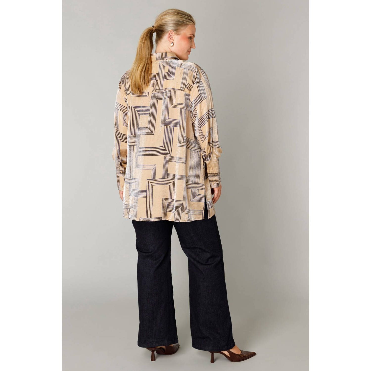 Yest Curve blouse beige