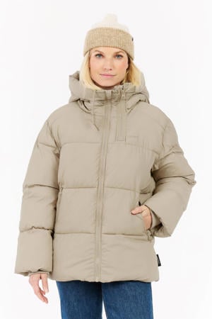 gewatteerde jas PRTSelby beige