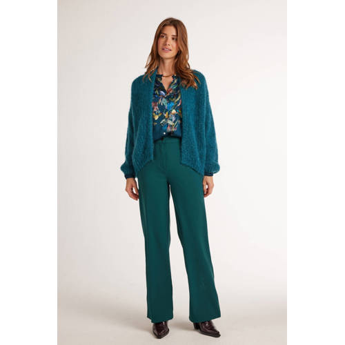 Didi gebloemde blouse blauw afbeelding