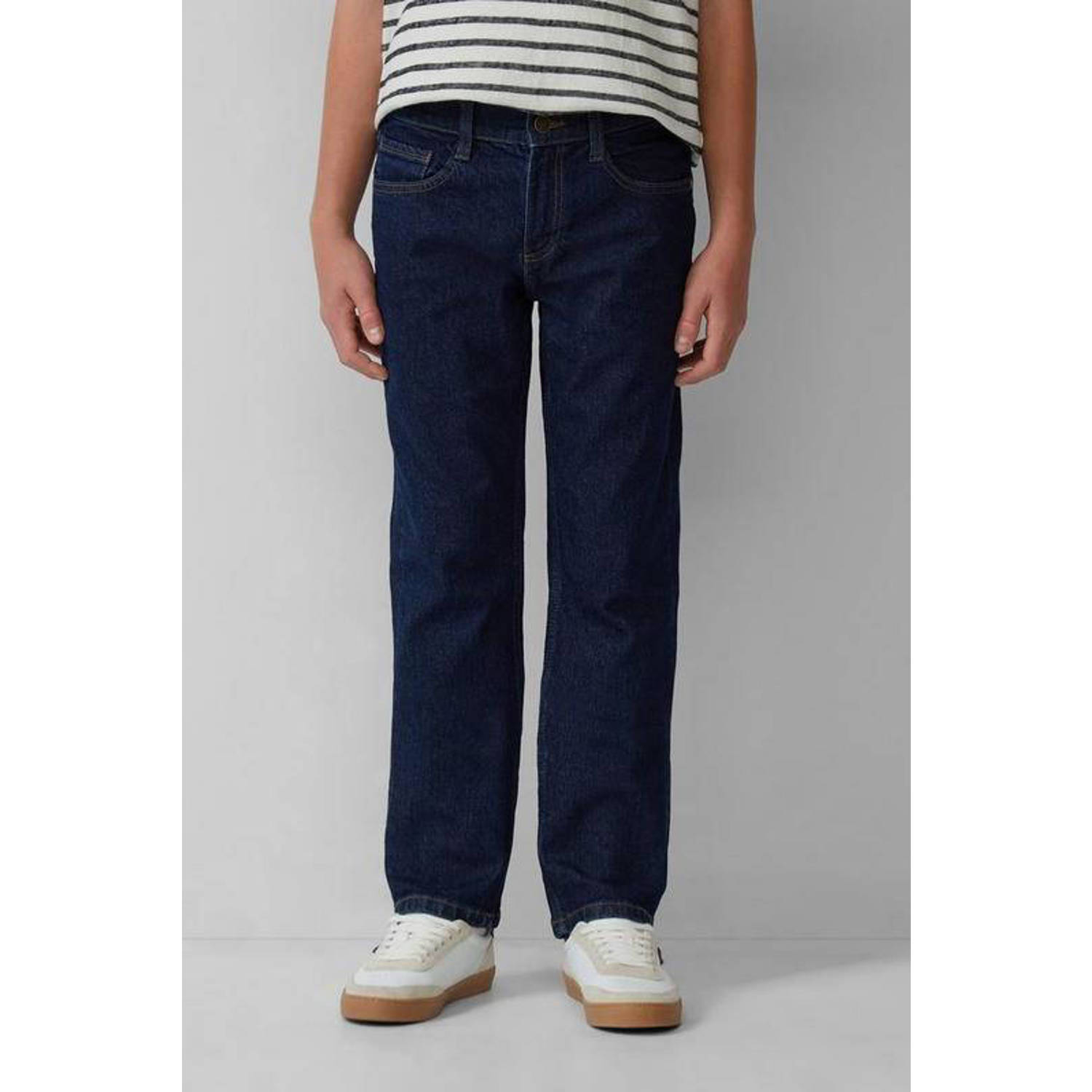 S.Oliver slim fit  waist regular fit jeans dark blue denim
