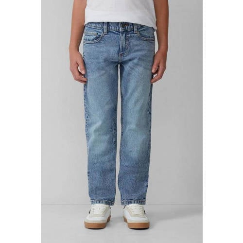 s.Oliver slim fit  waist regular fit jeans light blue denim afbeelding